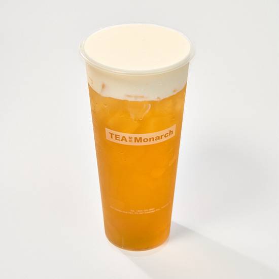 White Peach Oolong Milk Cap / 白桃乌龙奶盖